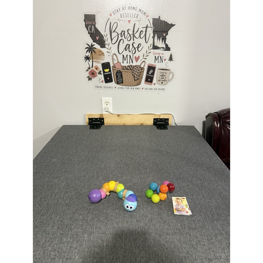 Magica Wooden Grasping Toy Rattle - Baby Teething & Sensory Toy And Boikido Toy
